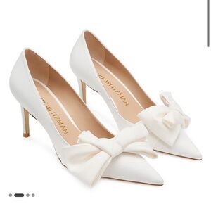 Stuart Weitzman loveknot pump heels